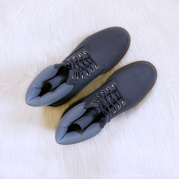 Timberland Men’s Classic 6” Waterproof Dark Grey Boots - Picture 4 of 7